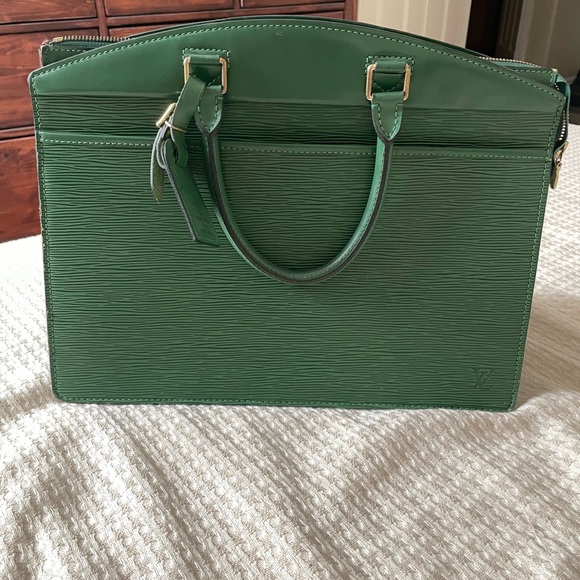 Louis Vuitton RIVIERA LEATHER HANDBAG - Picture 2 of 10